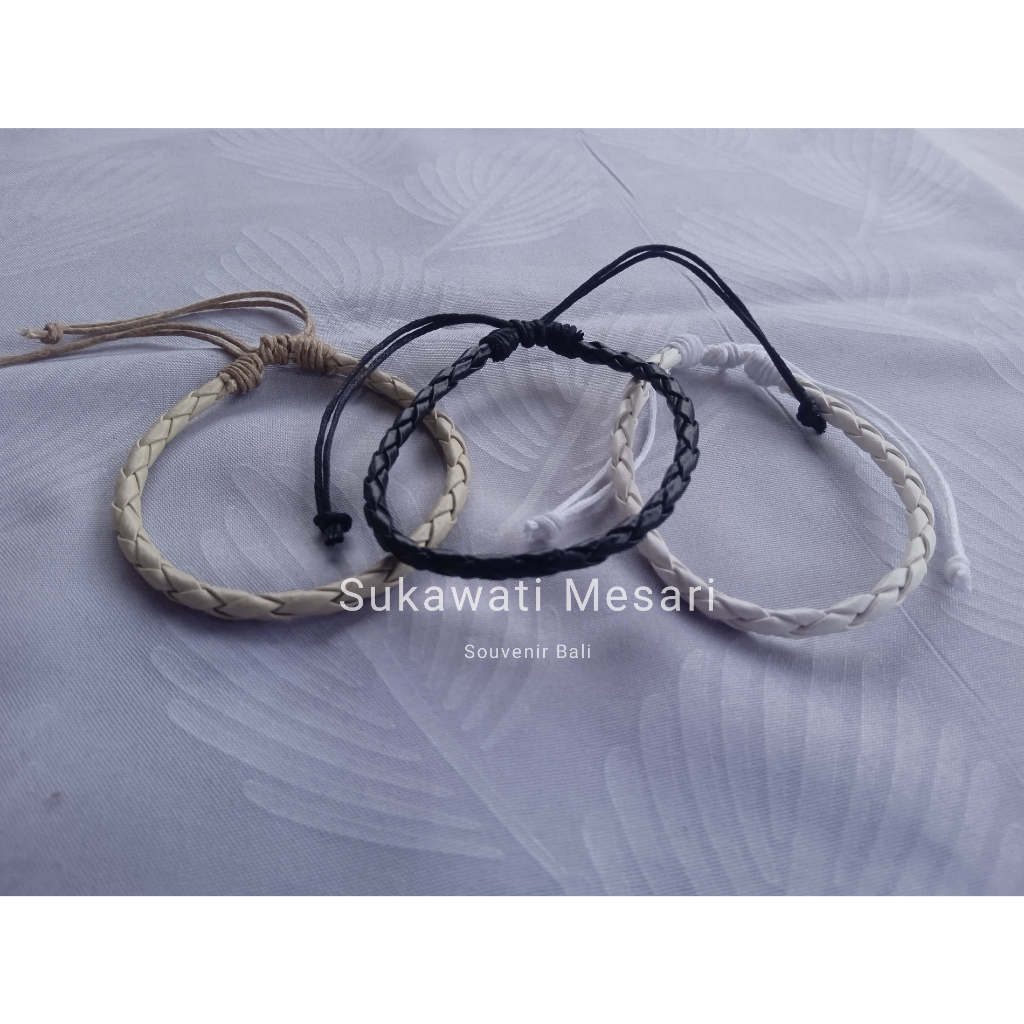Jual Braided Bracelet Gelang Tali Lilit Gelang Simple Trendy