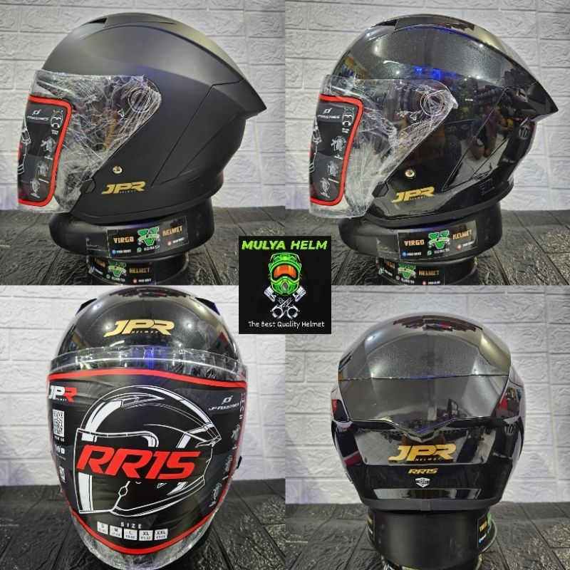 Jual Helm Half face Termurah JPR RR15 Shopee Indonesia