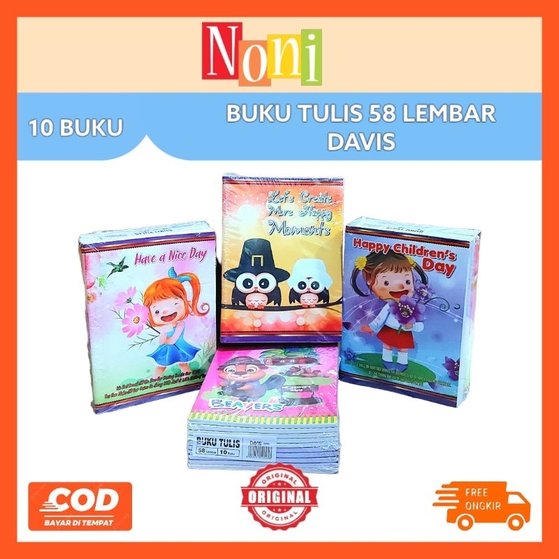 Jual BUKU TULIS MURAH 58 LEMBAR ( Dapat 10 BUKU) | Shopee Indonesia