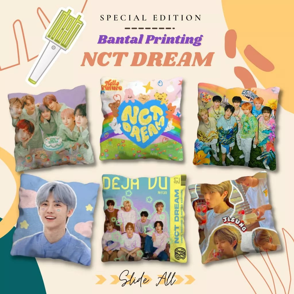 Jual (UKURAN BESAR!! NEW) BANTAL PRINTING 2 SISI // GANCI 1 SISI NCT ...