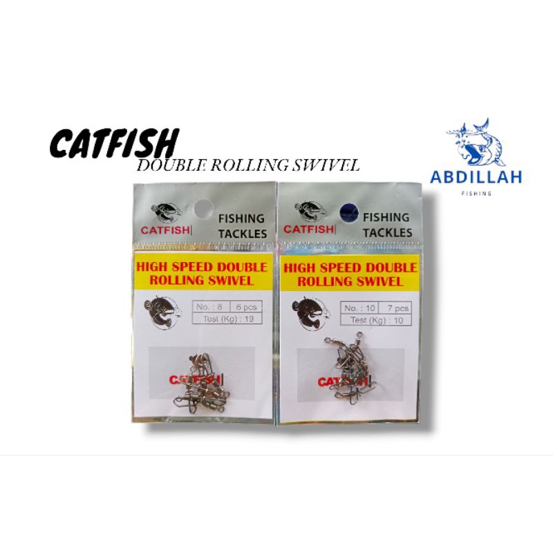 Jual SNAP DOUBLE ROLLING SWIVEL CATFISH Shopee Indonesia