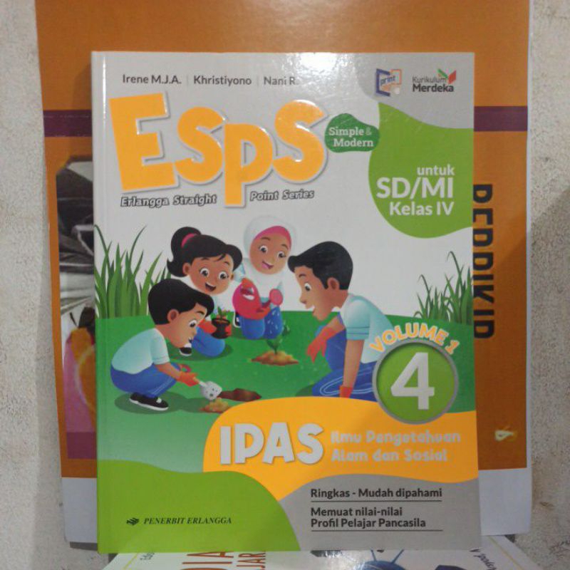 Jual Buku ESPS IPAS Ilmu Pengetahuan Alam Dan Sosial Volume 1 Untuk SD ...