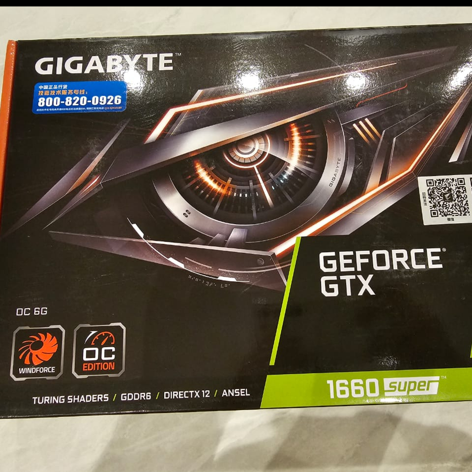 Jual Vga Gigabyte Geforce Gtx 1660 Super Oc 6g Gtx1660 Super 6gb Gddr6 Shopee Indonesia 7476