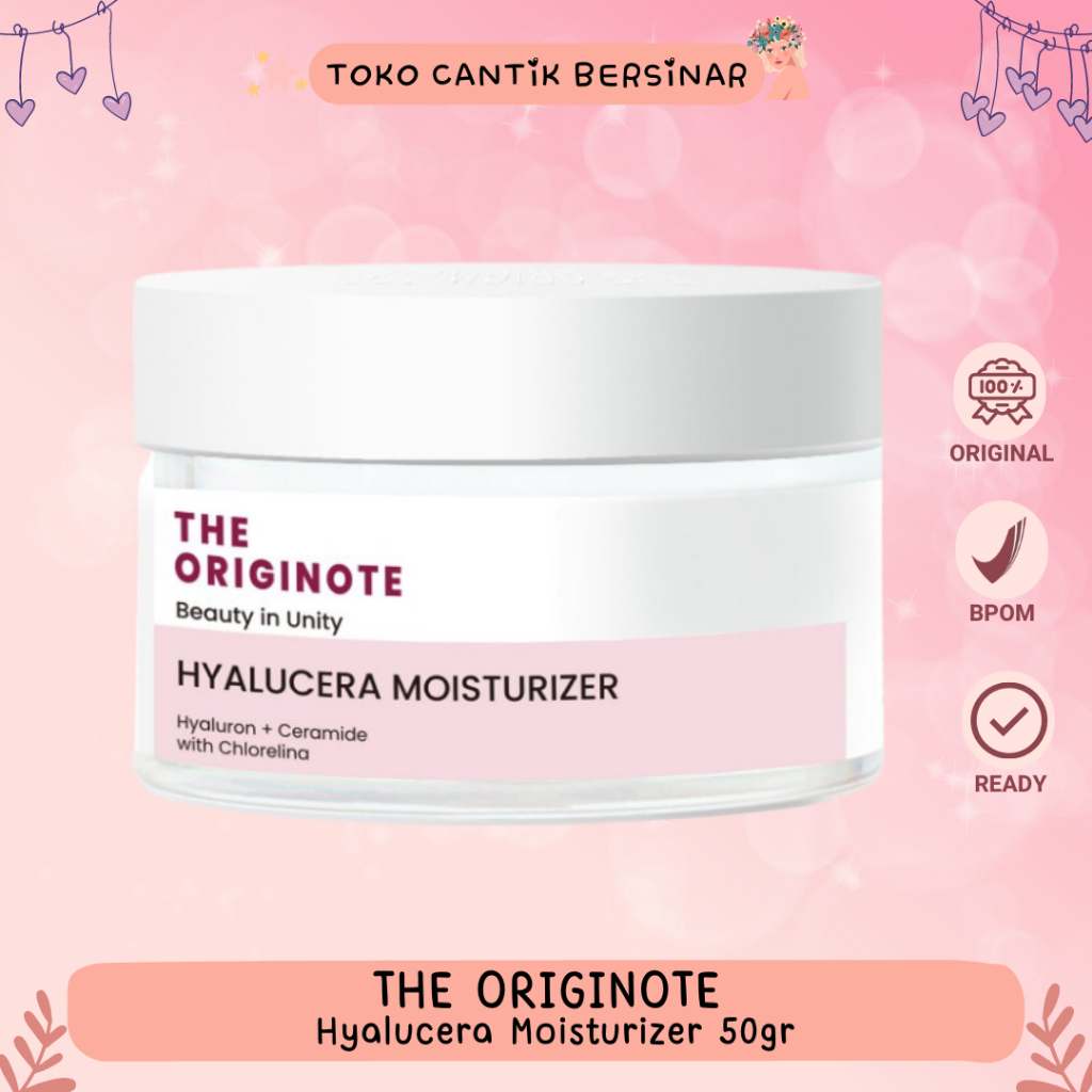 Jual Skincare The Originote Hyalucera Moisturizer Gel 50ml Pelembab ...