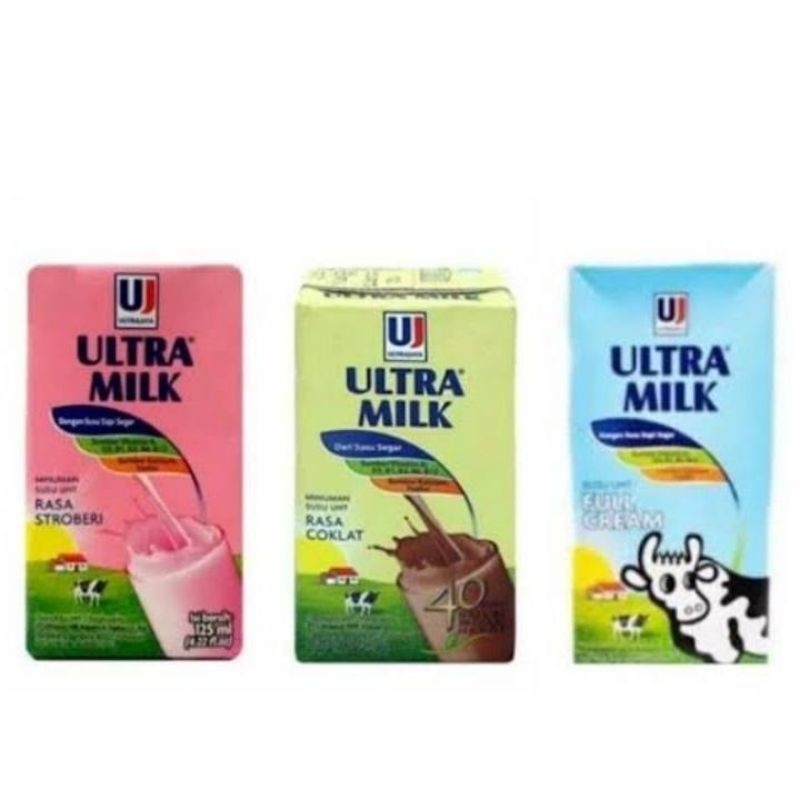Jual susu uht ultra 125ml | Shopee Indonesia