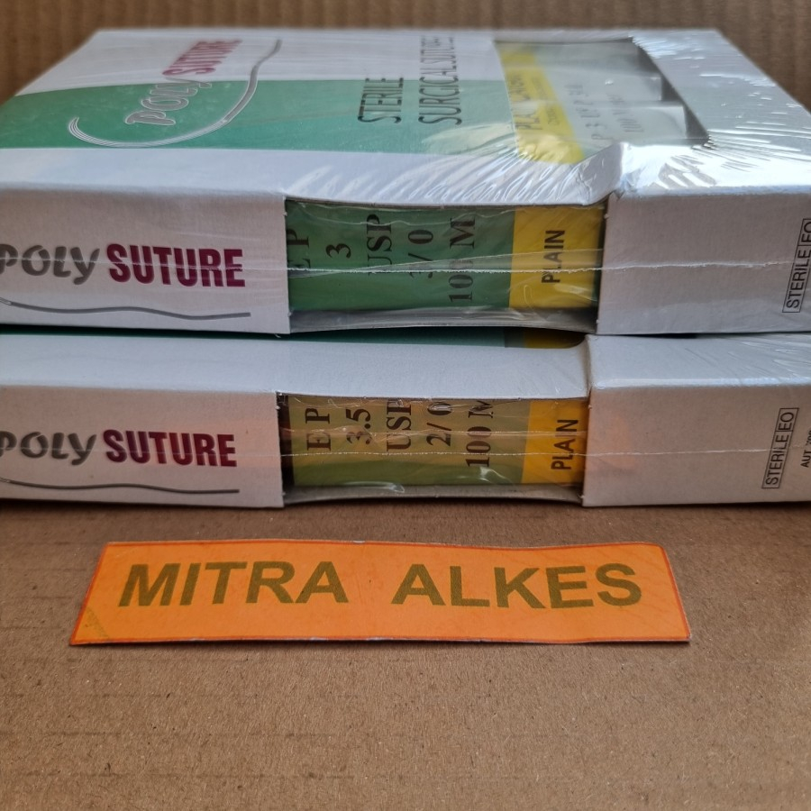 Jual Benang CATGUT PLAIN PolySuture. Sterile Surgical Sutures Cromic ...