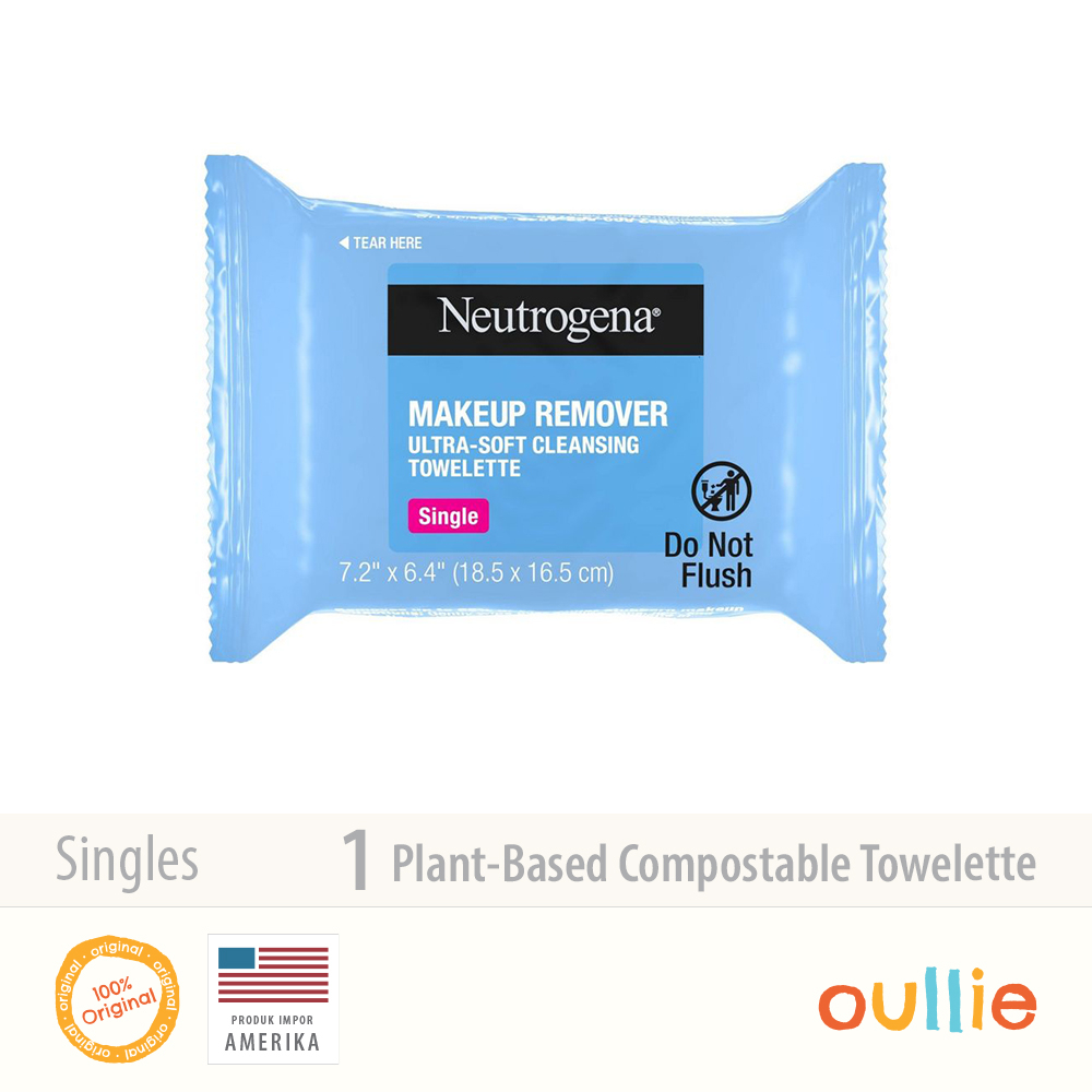 Jual Neutrogena Makeup Remover Cleansing Towelettes & Face Wipes