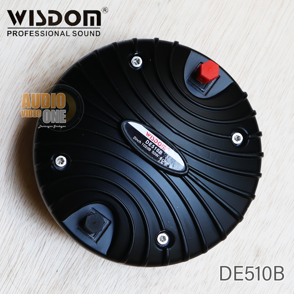 Jual Tweeter Wisdom DE510B Model Drat Spul 2 Inch Ukuran D5 Driver ...