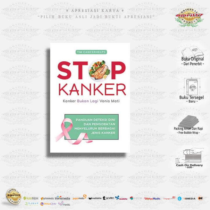 Jual BUKU STOP KANKER; KANKER BUKAN LAGI VONIS MATI - Penulis: Tim ...