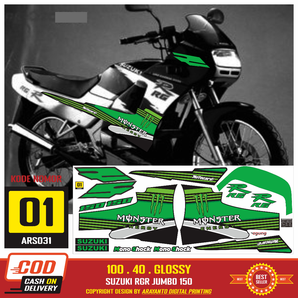 Jual suzuki rgr 150 jumbo Harga Terbaik & Termurah Juni 2026 | Shopee ...