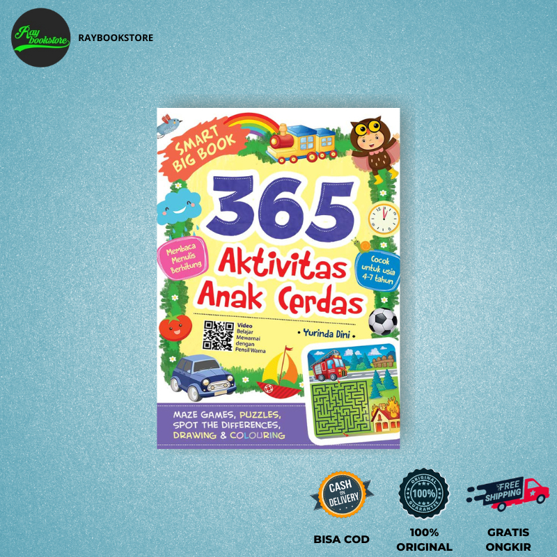 Jual Buku Smart Big Book : 365 Aktivitas Anak Cerdas - Cikal Aksara ...