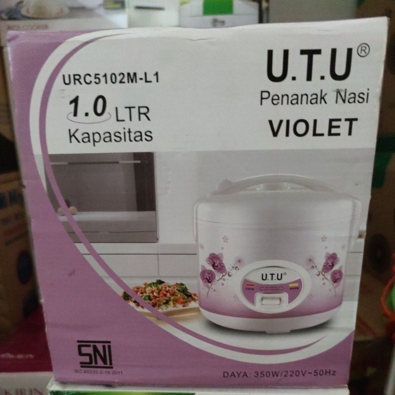 Jual Rice Cooker UTU Serbaguna 1 Liter | Shopee Indonesia