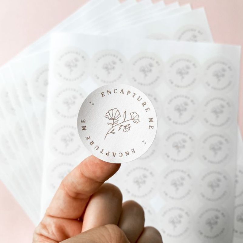 Jual CETAK STICKER BULAT / CETAK STICKER LABEL / ROUND STICKER/STICKER ...
