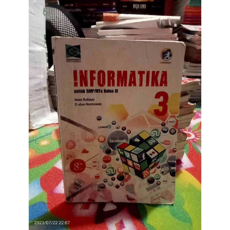 Jual BUKU INFORMATIKA KELAS 3 SMP PENERBIT GRAFINDO | Shopee Indonesia