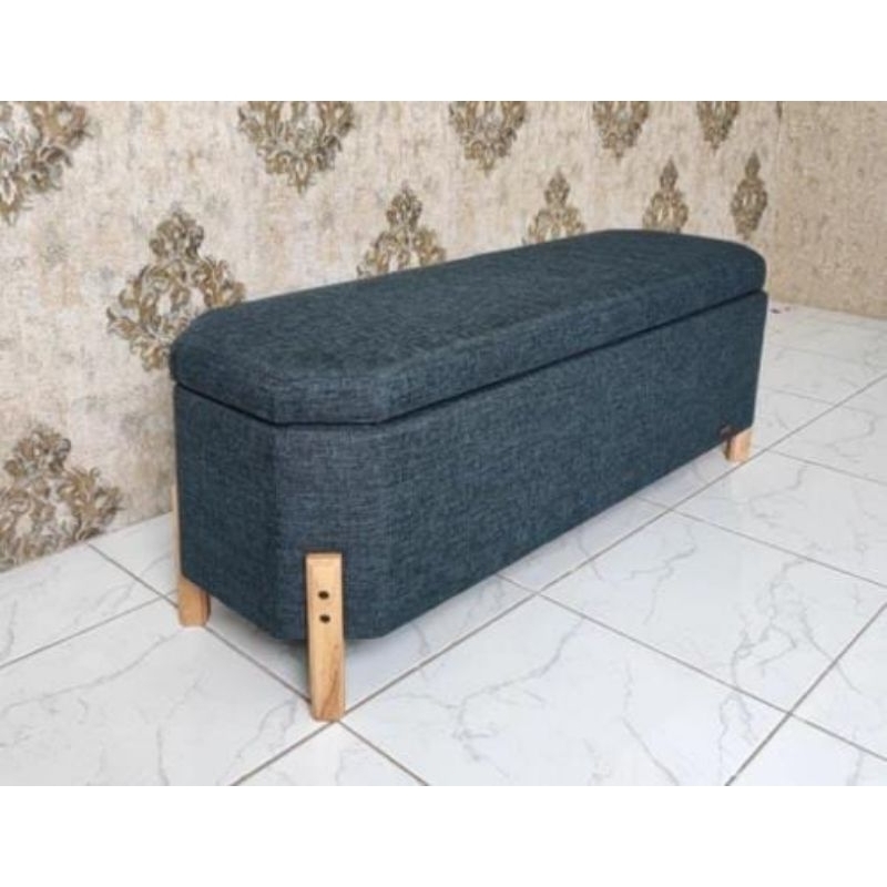 Jual Sofa Bench Storage Box Tasmania Ottoman Shopee Indonesia