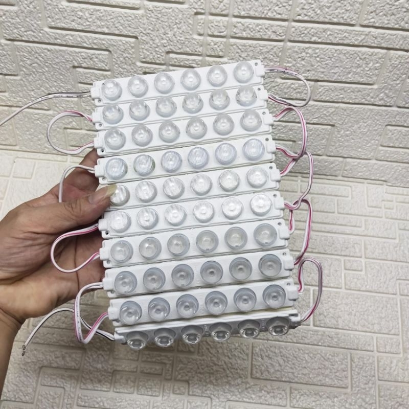 Jual Lampu Led module 6 Watt 24 volt RGB warna warna LED modul 6 mata ...