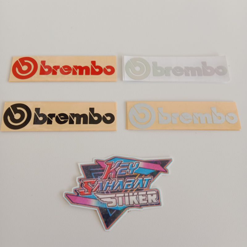 Jual STICKER BREMBO RACING KALIVER CUTTING | Shopee Indonesia