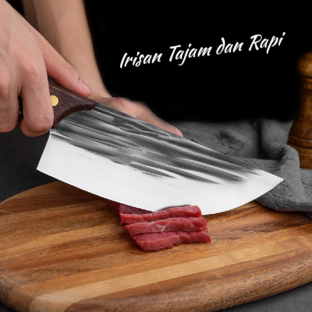 Jual Pisau Daging Super Tajam Pisauu Serbaguna Pweso Kurban Knife Baja ...