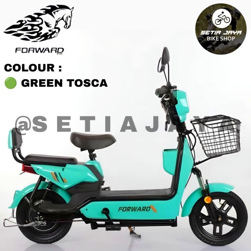 Jual Sepeda Listrik E-Bike FORWARD 48V 12Ah 500 Watt Electric Bike New ...