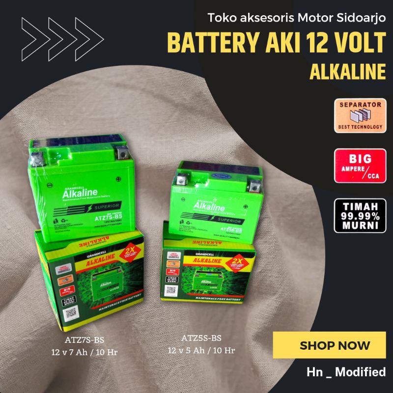 Jual BATTERY AKI ALKALINE ATZ5S-BS dan ATZ7S-BS BIG AMPERE | Shopee