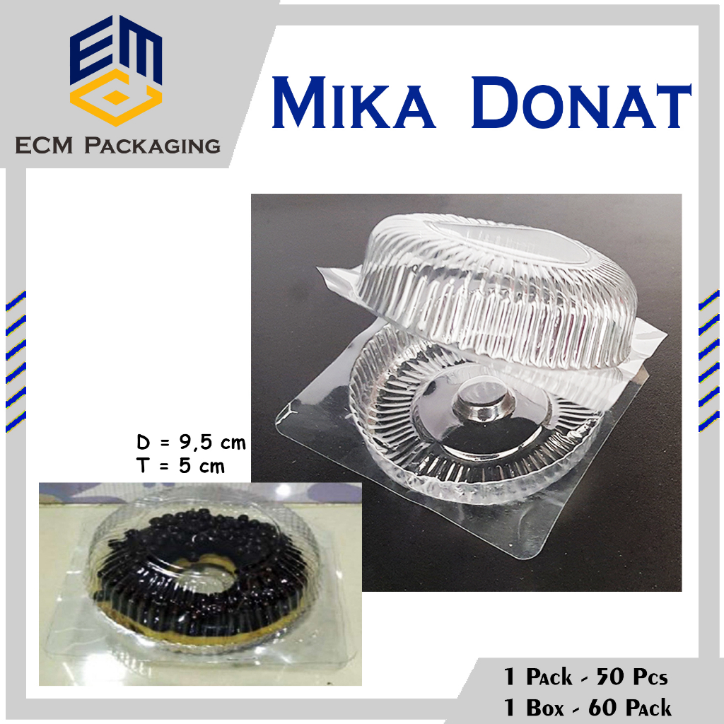 Jual Mika Donat / Mika Roti / Mika Kue 50pcs | Shopee Indonesia