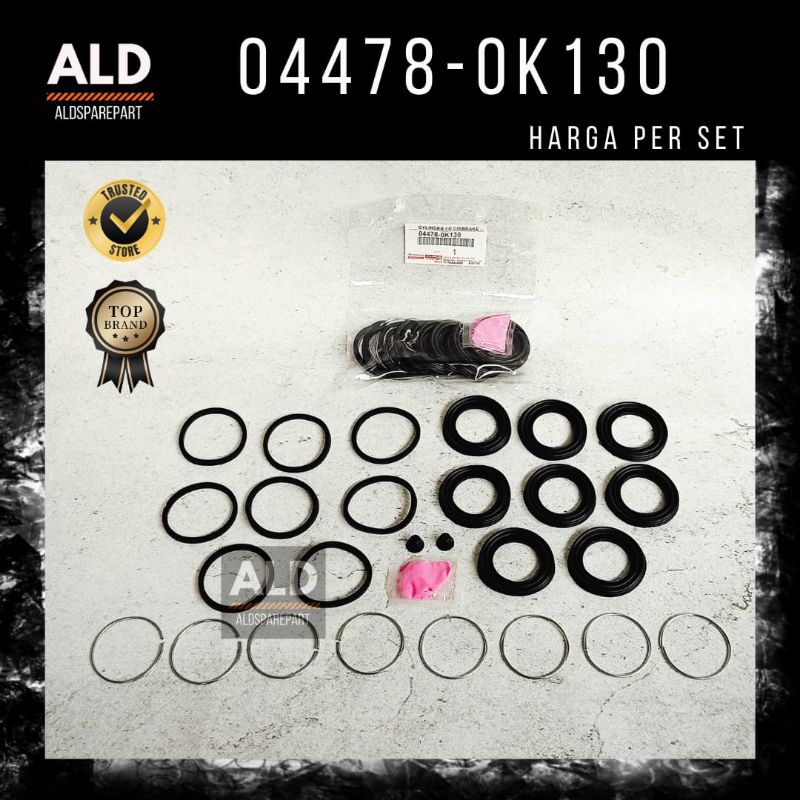 Jual Caliper Kit Karet Seal Rem Cakram Depan Toyota Hilux Doble Old Fortuner K