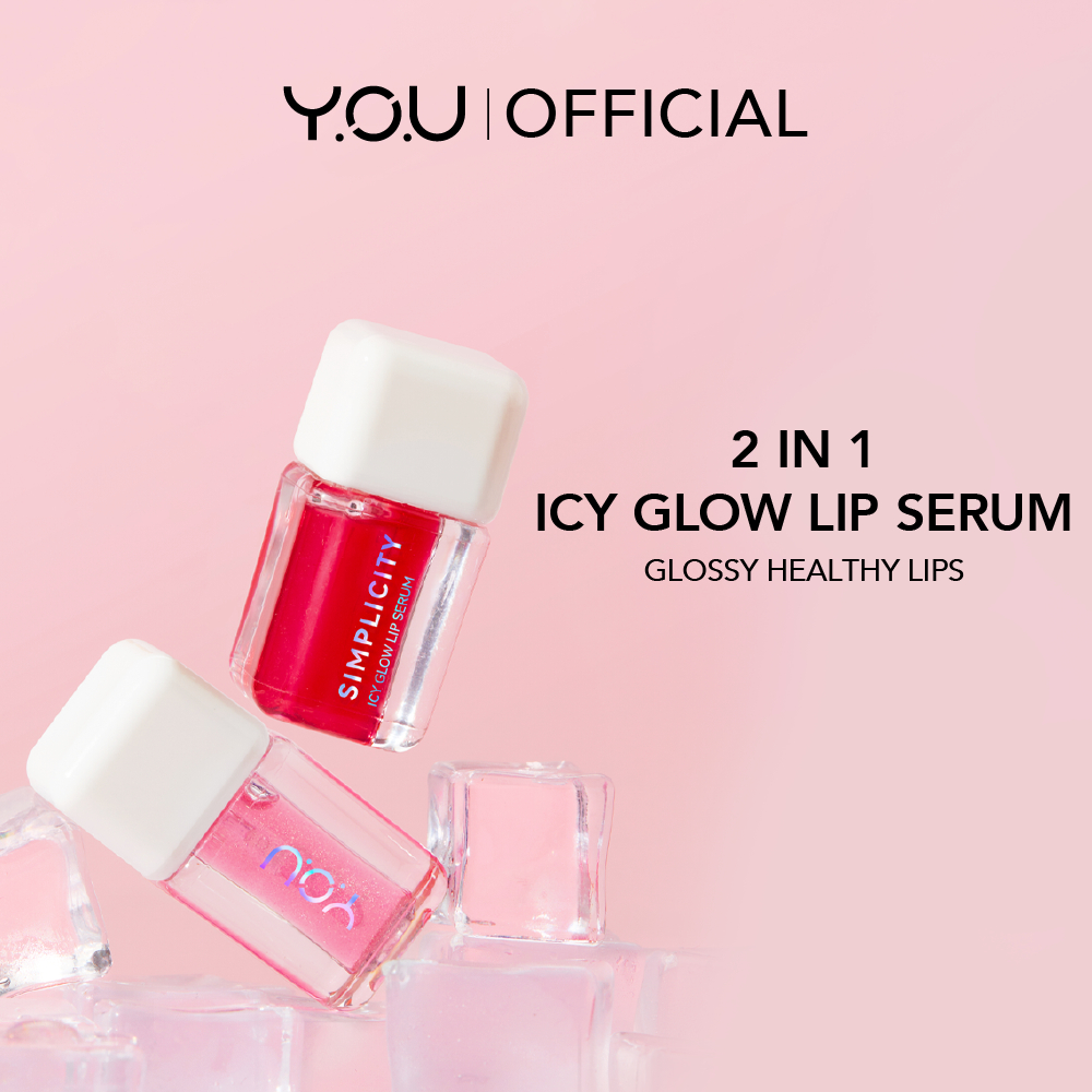 Jual YOU Simplicity Icy Glow Lip Serum Vitamin E Lip Balm
