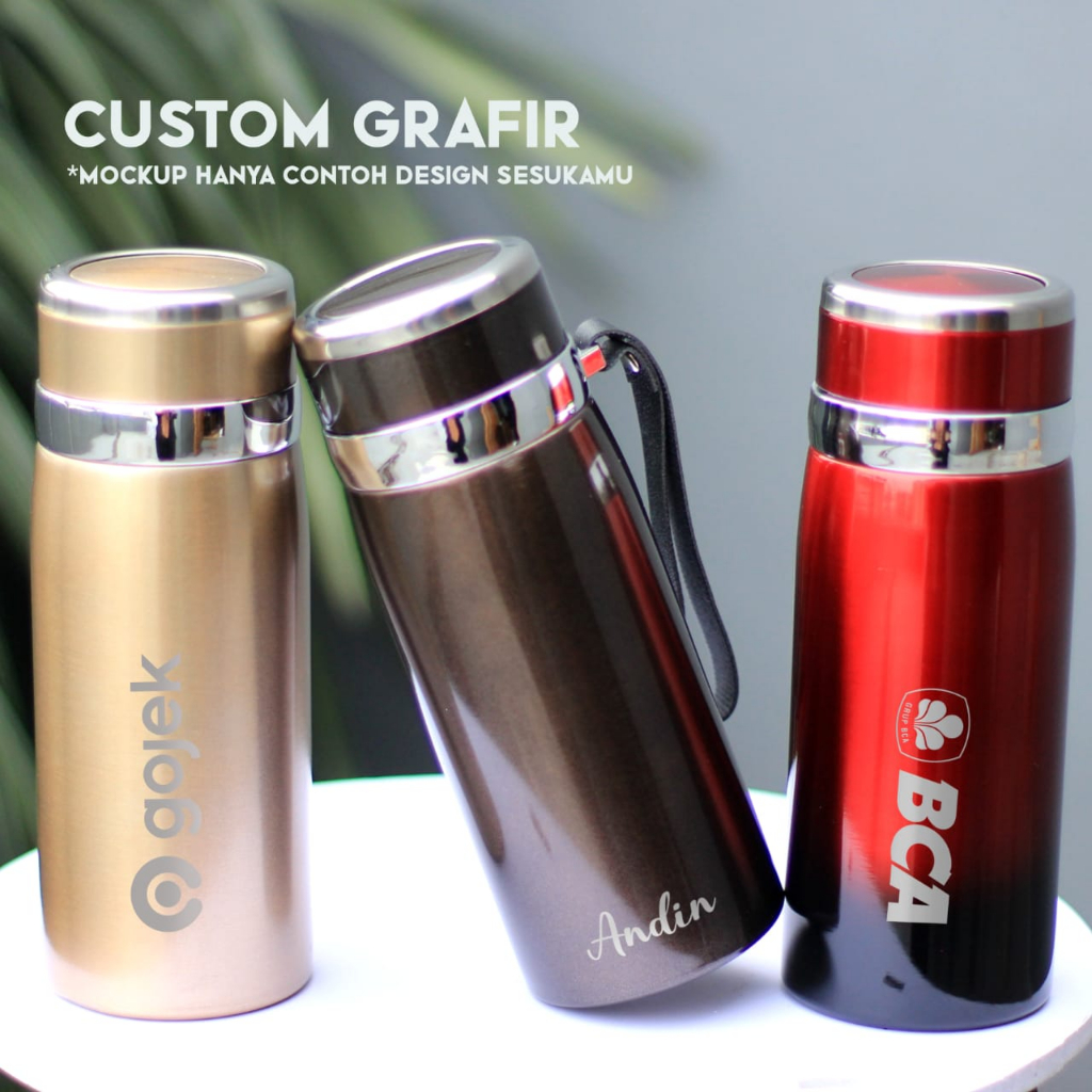 Jual BOTOL TERMOS CUSTOM TUMBLER 800ML H05-1 TUMBLER CUSTOM PRINT UV ...
