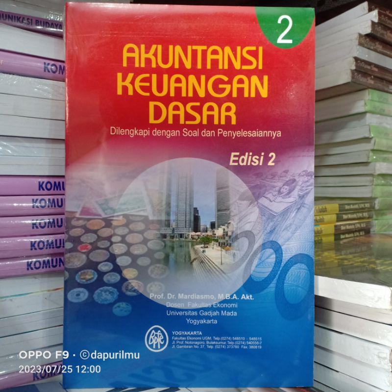 Jual Buku Original Akuntansi Keuangan Dasar Dilengkapi Dengan Soal Dan