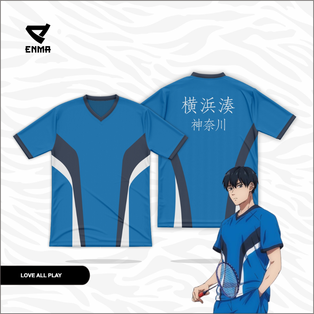 Jual Jersey Badminton anime Love All Play free custom logo | Shopee  Indonesia