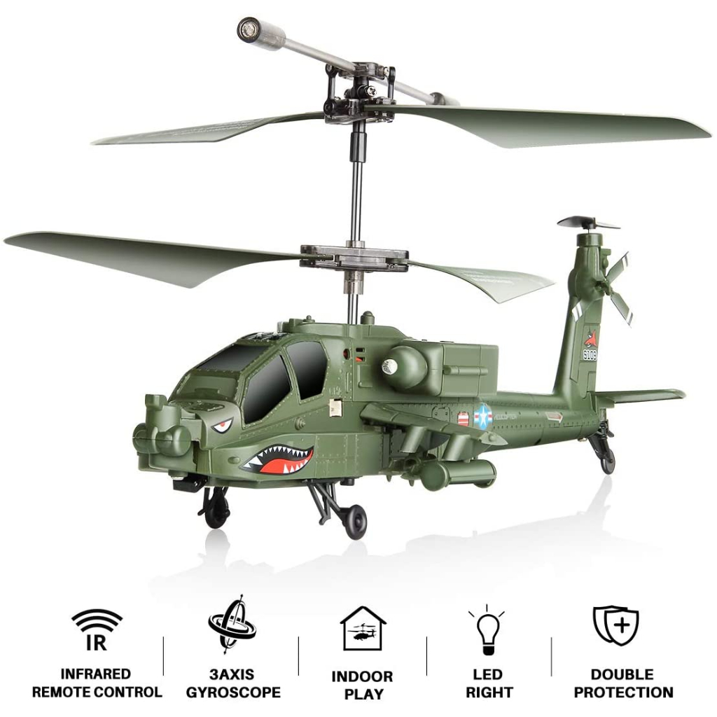 Jual RC Helikopter Syma S109G 3.5CH Pesawat Tempur Mini Militer Gyro ...