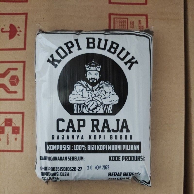 Jual Kopi Bubuk Cap RAJA - Kemasan 250gr | Shopee Indonesia