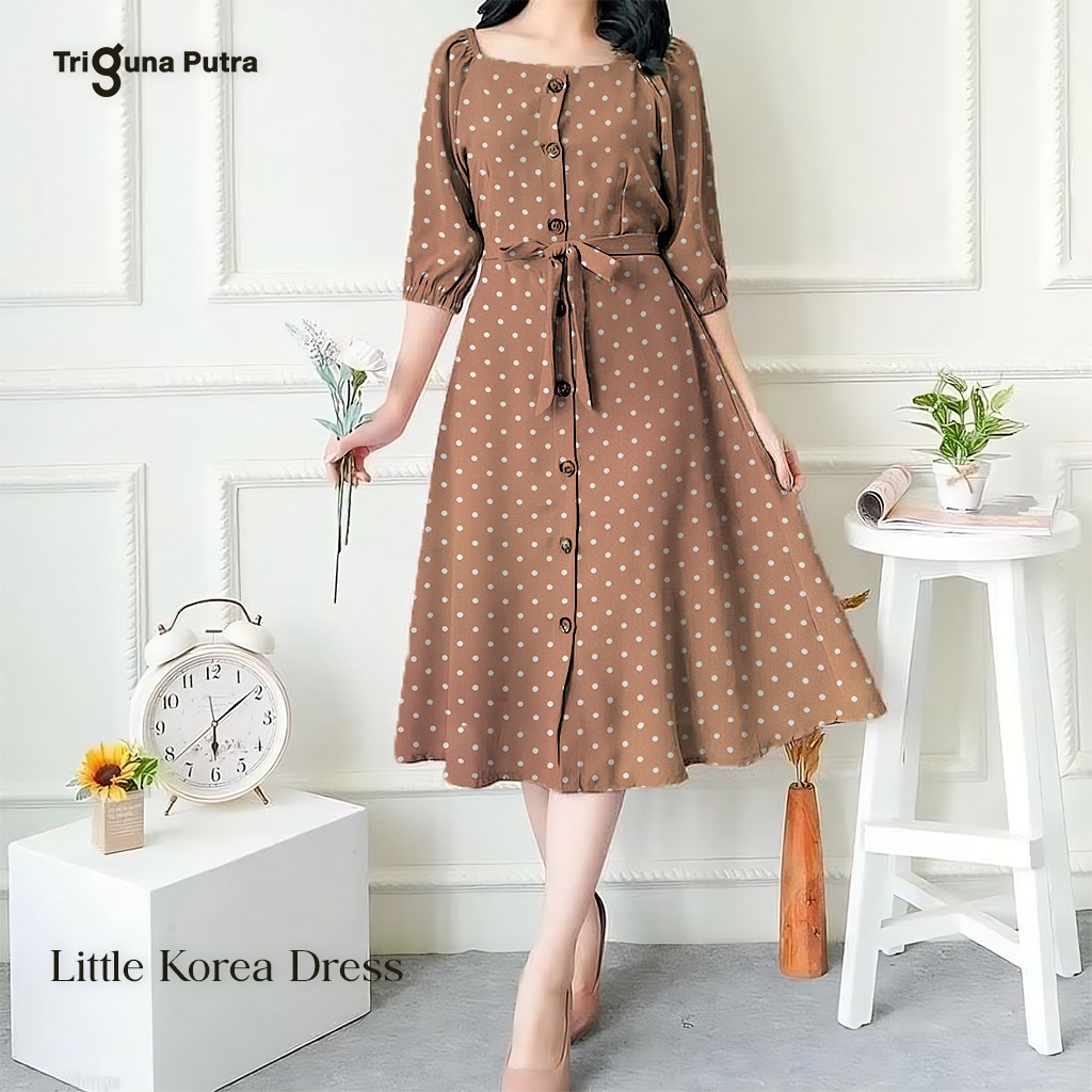 Dress 2024 korea shopee