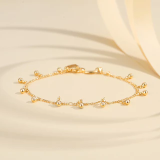 Lanme Jewelry Gelang Titanium Asli Anti Karat Gelang Wanita Gelang Asli Tidak Mudah Bekarat Adjustable Fashion Y258