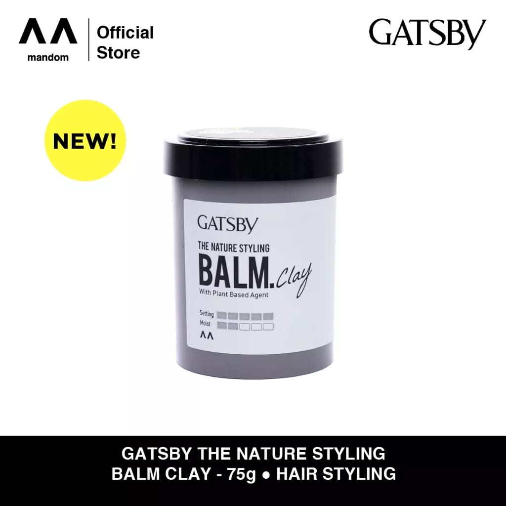 Jual GATSBY The Nature Styling Balm Clay - Free Bubble Wrap | Shopee ...