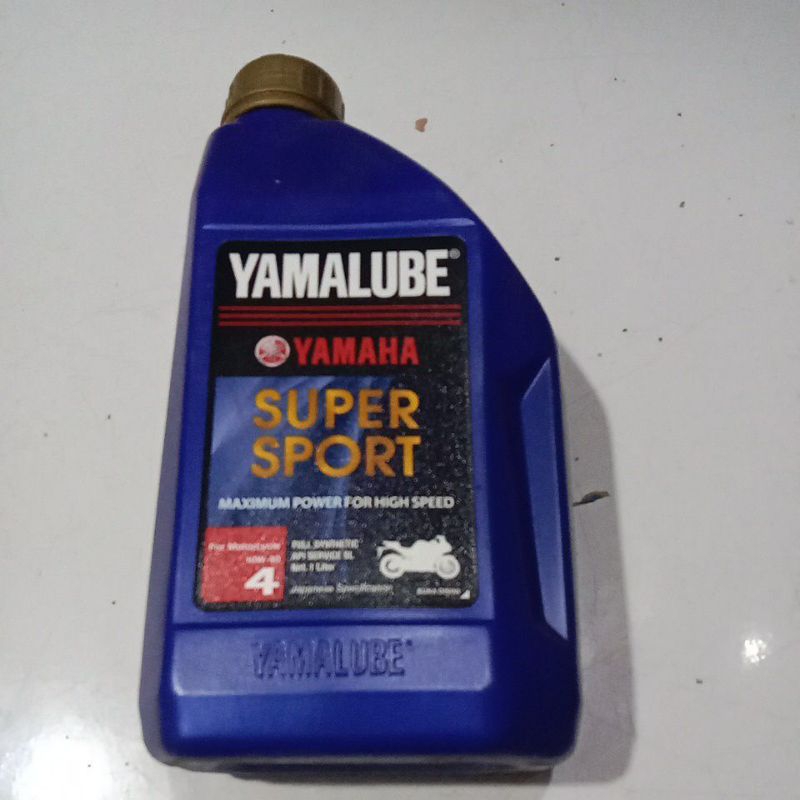 Jual OLI YAMALUBE SUPER SPORT 1 LITER ORIGINAL VIXION R15 LAMA R15 NEW ...