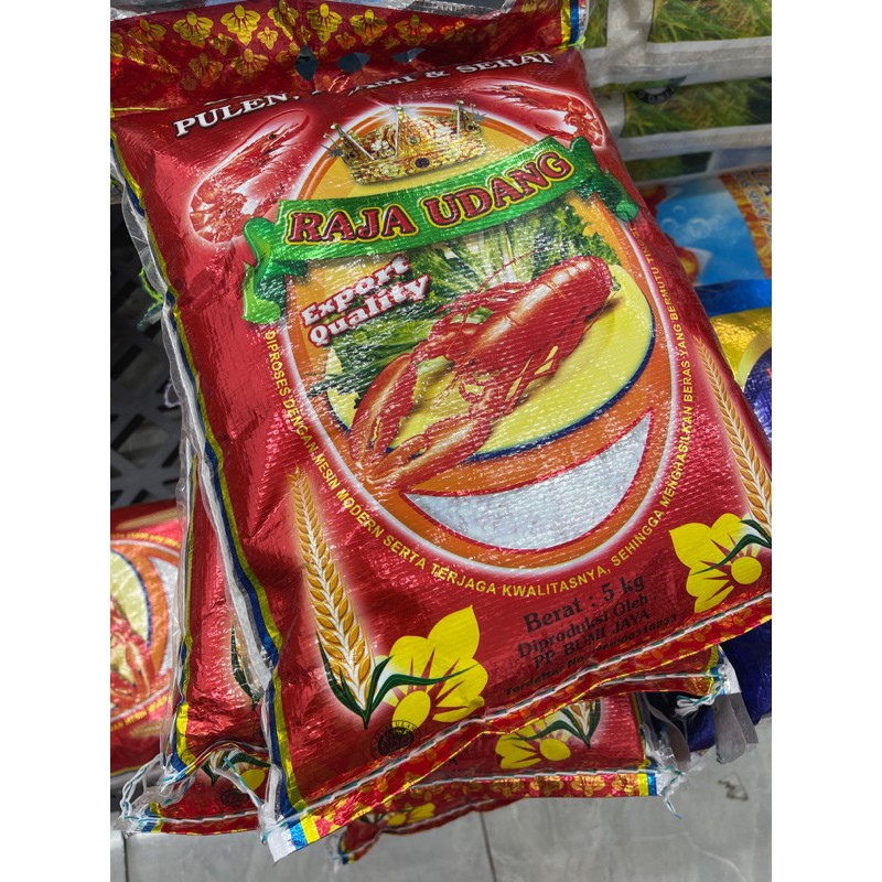 Jual BERAS RAJA UDANG 5kg | Shopee Indonesia