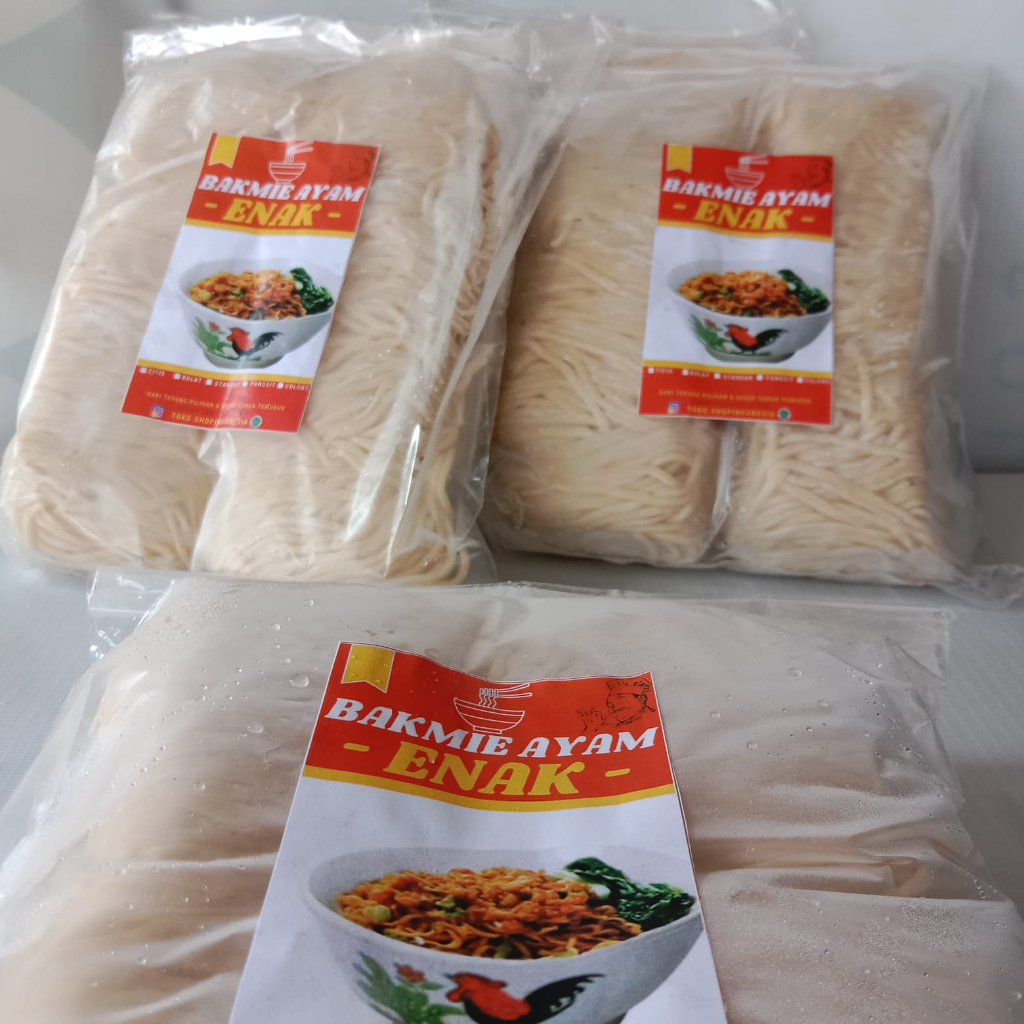 Jual Bahan Mie Ayam Gacoan Ramen Spageti Isi 10 pcs Solo Wonogiri ...