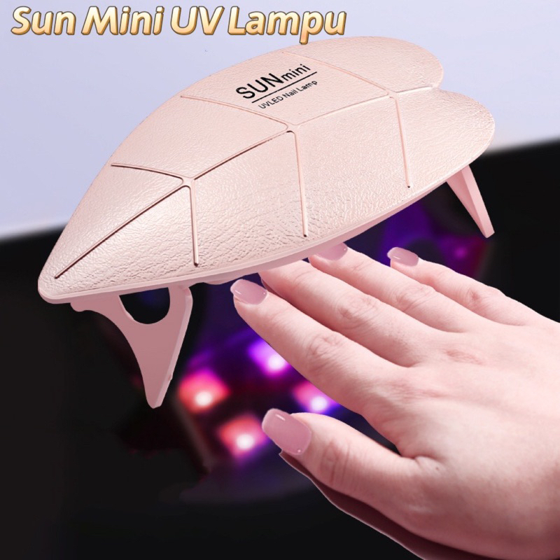 Jual SUN MINI Lampu LED UV Mini 6W Portabel Nail Dryer Untuk Pengering ...