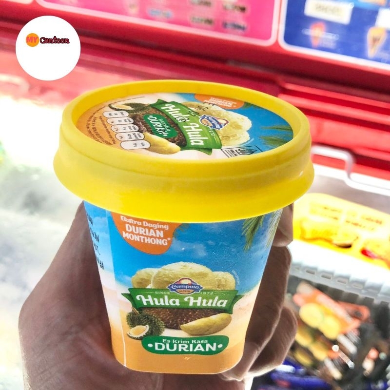 Jual Es Krim Campina Hula Hula Durian Shopee Indonesia