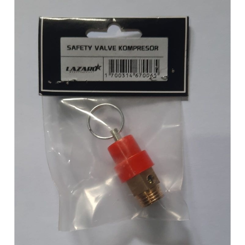 Jual LAZARO ANTING PEMBUANGAN ANGIN COMPRESSOR 1/4 / KOMPRESOR / SAFETY ...