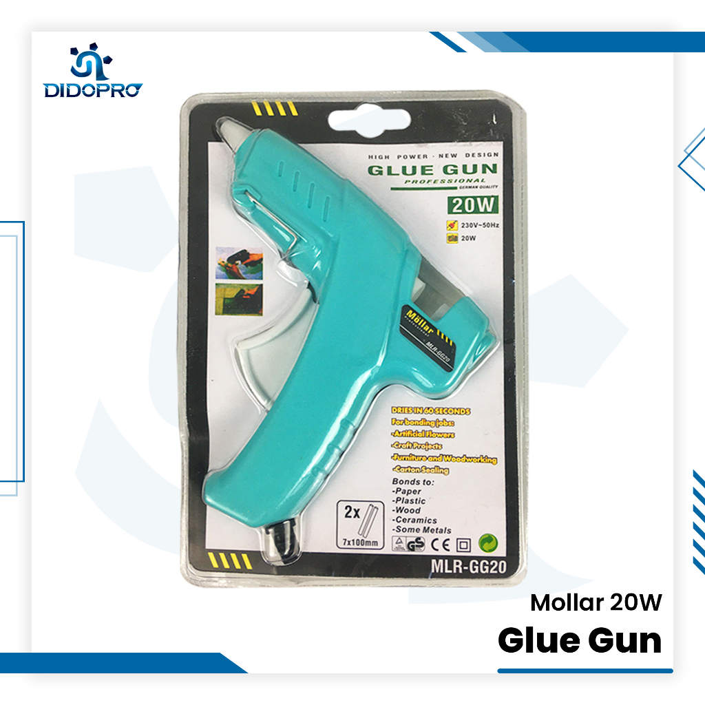 Jual Alat Lem Tembak Glue Gun Mollar Watt W Kecil Shopee