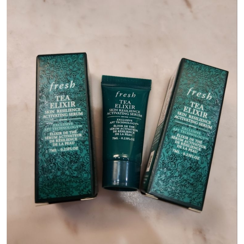 Jual Fresh Tea Elixir Skin Resilience Activating Serum 7ml | Shopee ...