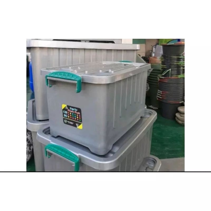 Jual Box Container Silver CB 30 45 60 90 140 Kotak Box Plastik Tempat ...