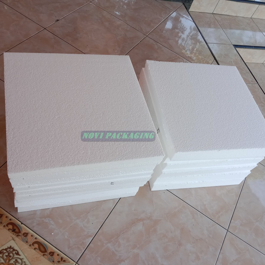 Jual Styrofoam Lembaran Ukuran 40x40 Tebal 345cm Gabus Properti Shopee Indonesia 