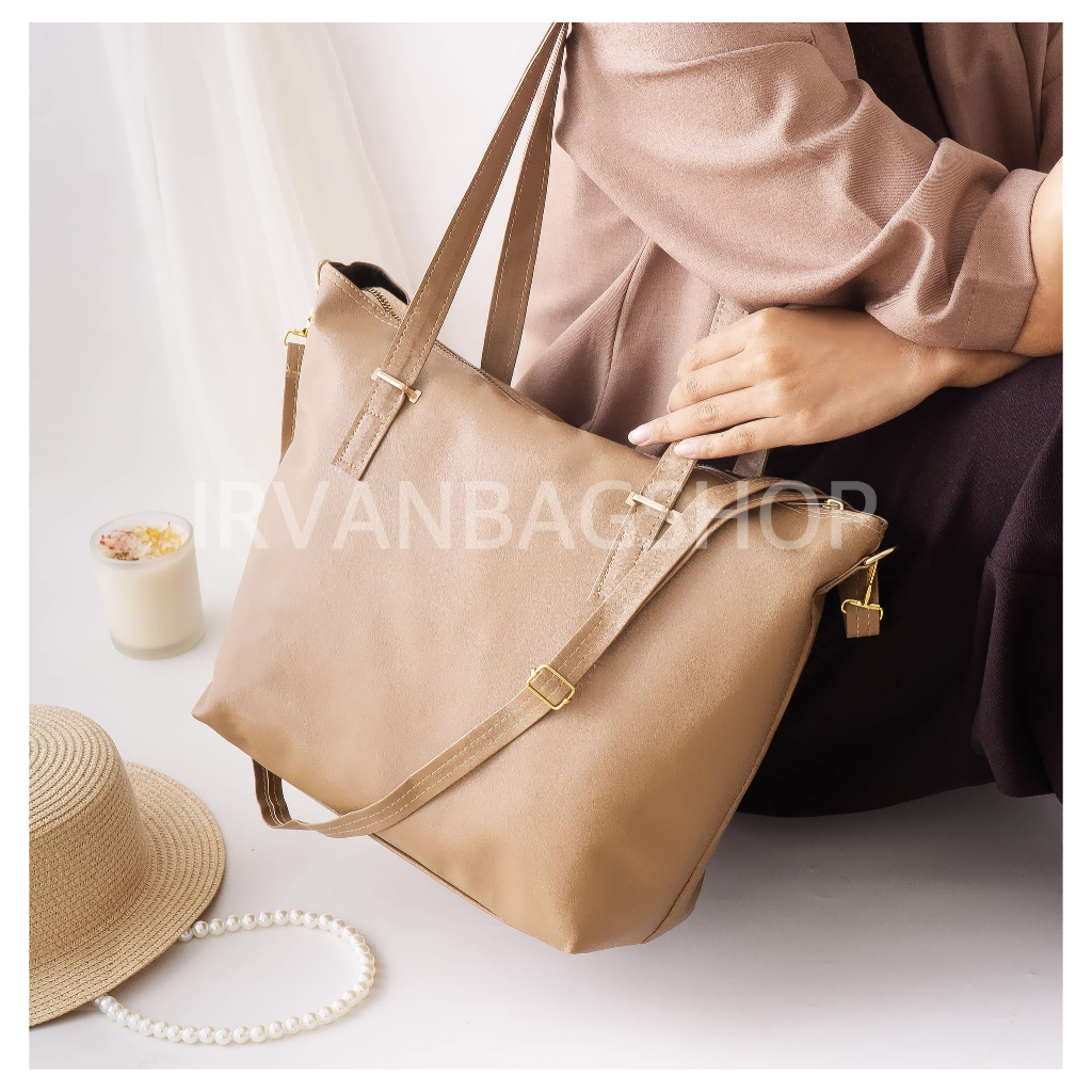 Jual Tote bag Wanita Ladynion Tas Kampus Muat Laptop Shopee Indonesia