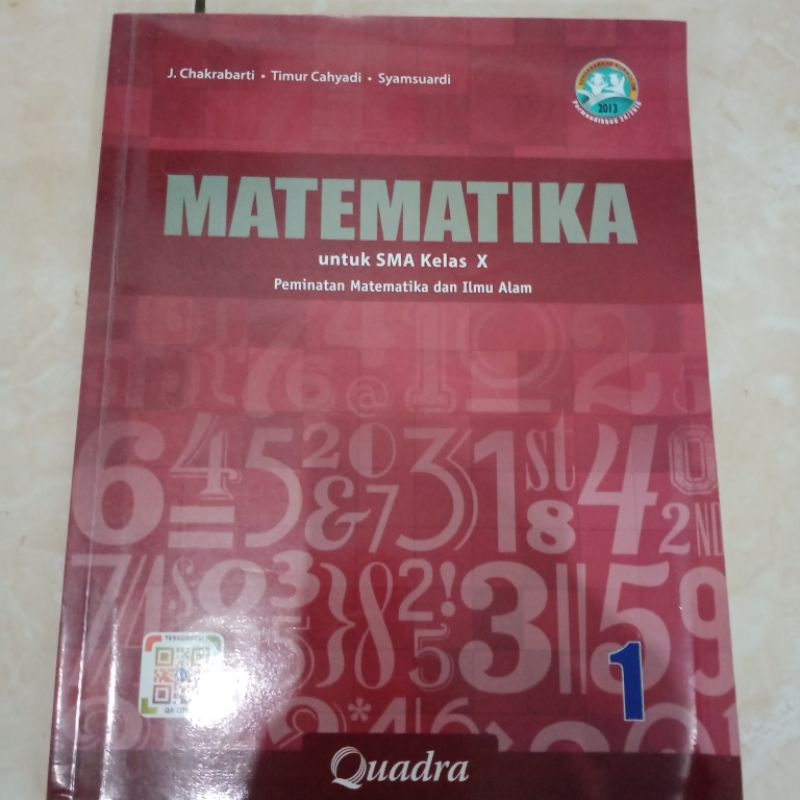 Jual Buku Matematika Peminatan Quadra Kelas X10 Smama Shopee Indonesia 3776