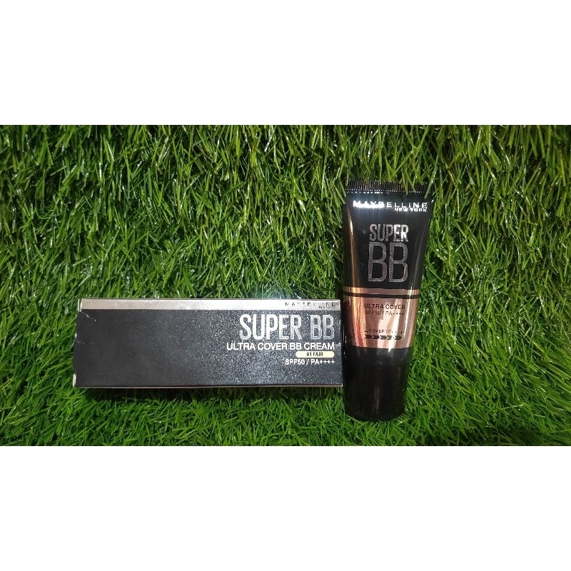 Jual Maybelline Super BB Ultra Cover BB Cream SPF 50 PA++++ ( Shade 01 ...