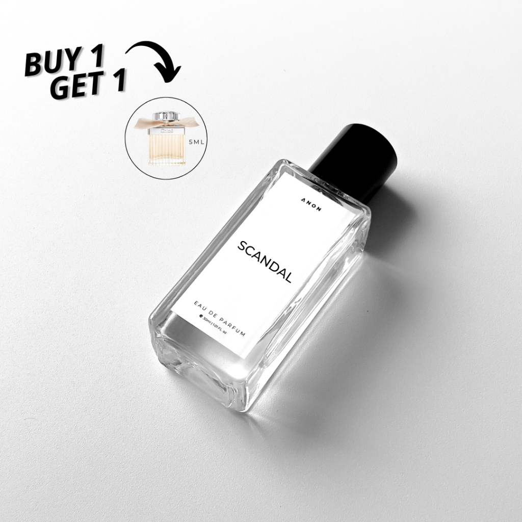 Jual BUY 1 GET 1 Anon Perfume SCANDAL Parfum Wanita BEST SELLER