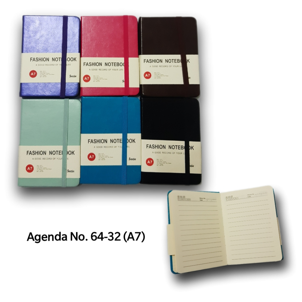 Jual Buku Catatan Notebook Saku Pocket Memo Mini A7 Garis Hardcover